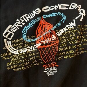 black j cole hoodie. official merchandise purchased from off season tour 🔥